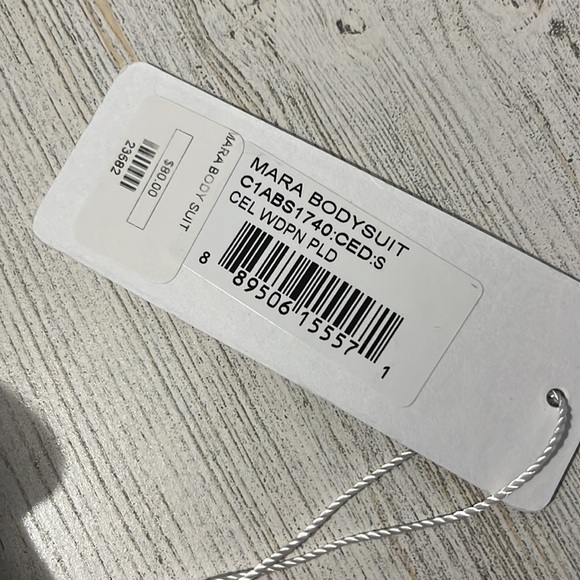 Elizabeth Crosby Los Angeles Mara Bodysuit Size Small NWT - Picture 7 of 11